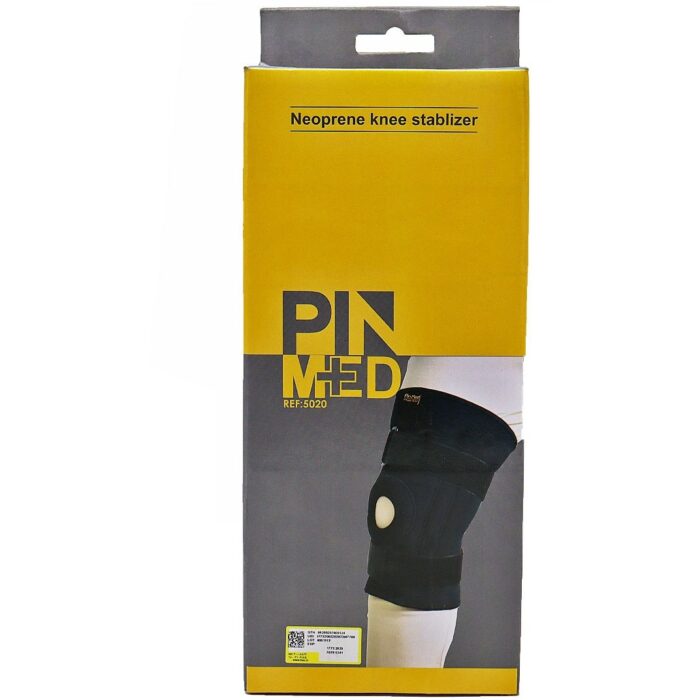 pinmedneoprenekneestablizercode5020 زانوبند چهار فنره پین مد مدل 5020 - Image 1