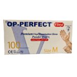 دستکش وینیل اپی پرفکت (op perfect) بسته 100 عددی